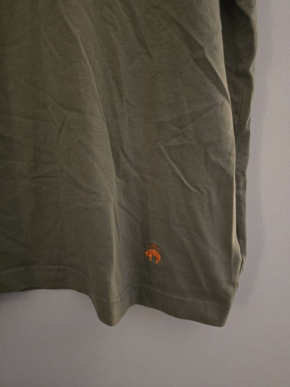 Brooks Brothers Olive Green Short Sleeve Henley - Picture 2 of 4